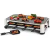 Bild von Fritel SG 2180 Grill Black, Chrome, Stainless steel, Racletteofen, Silber, Schwarz