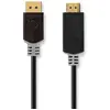 Bild von Nedis Gold Ccbw37100at20 Displayport-kabel Dp M-hdmi-anschluss 4k Vergoldet 2 M 30hz