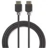 Bild von Nedis High Speed??HDMI Kabel mit Ethernet- HDMI Stecker-- 4Ka60Hz- (3 m), Videokabel, Grau