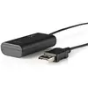 Bild von Nedis Drahtloser Audiosender - Bluetooth - AptX-Chipsatz - Bis zu 2 Kopfhörer - AptX-Chipsatz - Ü (Sender), Bluetooth Audio Adapter, Schwarz