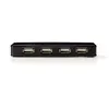 Bild von Nedis Uhubu2730bk Usb-hub Usb-a M-usb-a W 7-port Usb 2.0 Mit Stromversorgung