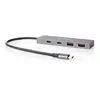 Bild von Nedis Uhubu3450at Usb-hub Usb-c 3.2 Gen 2 M-2x Usb-a/2x Usb-c F 4-port Usb-betrieben 10 Gbit/s