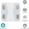 Bild von Nedis, Personenwaage, WIFI-SmartLife-Personenwaage Bluetooth BMI / BMR / Fett / Gebeine / Gewicht / Muskeln / Was (180 kg)