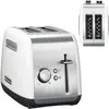 Bild von KitchenAid 5KMT2115EWH 2-Schlitz-Toaster, Toaster, Silber, Weiss