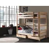 Bild von VIPACK Etagen-Hochbett Pino 180 cm Höhe, Ausf. Kiefer massiv natur lackiert