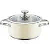 Bild von Haeger PA-24H.008A, Pfanne + Kochtopf, Beige, Silber