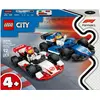 Bild von LEGO F1 Williams Racing und Haas F1 Rennautos (LEGO City)