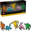 Bild von LEGO Keith Haring   Tanzende Figuren (LEGO Art)