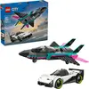 Bild von LEGO Düsenflieger vs. Rennauto (60489, LEGO City)