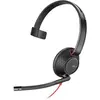 Bild von HP Poly Blackwire 5210 - 5200 Series (Kabelgebunden, USB-C, Microsoft Teams, Zoom), Office Headset, Schwarz