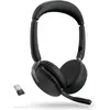 Bild von Jabra Evolve2 65 Flex UC (Kabellos, USB-A, Avaya, Cisco, Microsoft Teams), Office Headset, Schwarz