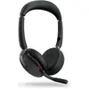 Bild von Jabra Evolve2 65 Flex MS (Kabellos, USB-A, Microsoft Teams), Office Headset, Schwarz