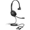 Bild von Jabra Evolve2 30 SE (Kabelgebunden, USB-C, Microsoft Teams), Office Headset, Schwarz