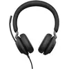 Bild von Jabra Evolve2 40 SE (Kabelgebunden, USB-A, USB-C, Microsoft Teams), Office Headset, Schwarz