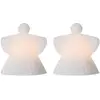 Bild von Sirius, Weihnachtsbeleuchtung, LED-Engel Asta, Ø 9.2 x H 10 cm, 2er Set