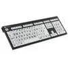 Bild von Logickeyboard XL Print NERO (DE, Kabelgebunden), Tastatur, Schwarz