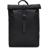 Bild von Mini-Rucksack Rains Rolltop Rucksack W3 Schwarz TU