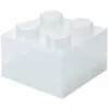 Bild von Default, Spielzeugaufbewahrung, LEGO Storage Brick 4 Top Lid Glitter Translucent