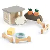 Bild von Done by Deer Tiny Farm Holzspielset Sheepy