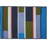 Bild von Hübsch, Decke, Pavilion Decke Block Blau/ Multifarben (200 x 140 cm)