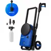 Bild von Nilfisk, Hochdruckreiniger, Core 130-6 PowerControl - PC EU pressure washer Upright Electric 462 l/h Juodas, M lyna (Netzbetrieb)