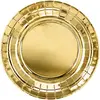 Bild von Partydeco, Einweggeschirr, Pappteller Gold 18cm (6Stk) (6x)