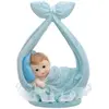 Bild von Partydeco Figurine Boy in a scarf, blue, 11cm (1 pkt / 1 pc.) (1 Stk.)