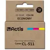 Bild von Factis, Druckerpatrone, KC-511R color ink cartridge for Canon printer CL-511replacement - Kompatibel - T (C, M, Y)