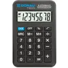 Bild von Donau, Taschenrechner, Taschenrechner tech, 8-stellig, anzeige, masse 97x62x11 mm, schwarz (Batteriebetrieb)