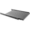 Bild von Lanberg festes Schiebefach 19 '1U / 465x750mm, maximale Tragfähigkeit bis 15kg schwarz, Serverschrank Zubehör, Schwarz