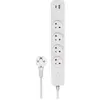 Bild von Savio, Steckdosenleiste, LZ-11 (USB-A, USB-C, 1.50 m)