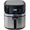 Bild von Noveen Heissluftfritteuse AF550 6 5 l 1600 W Schwarz Silber, Fritteuse, Schwarz