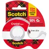 Bild von Scotch, Klebebandabroller, Klebefilm Crystal Clear 600, inkl. Handabroller