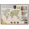 Bild von WoodenCity Weltkarte der Tiere (29 Teile)