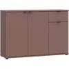 Bild von Home123, Kommode + Sideboard, Kommode GANYMEDE Terrakotta GNMK231L-U72 (34 x 34 x 82 cm)