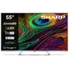 Bild von Sharp 55JP7265E (55", Mini-LED, 4K, 2025), TV, Schwarz, Silber