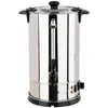 Bild von Yato Profi Glühweinkessel 8,8 Liter 1000 Watt Edelstahl Glühweinkocher Glühweinautomat Heissgetränkea, Getränkespender, Silber