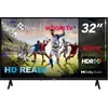 Bild von Smart Tech Televisión LED HD 32 Smart Televisión Whale Os 32hh01k (32", LED, HD), TV, Schwarz