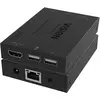 Bild von Vision HDMI-over-IP Receiver, KVM Switch, Schwarz