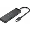 Bild von Vention Hub USB TGTBB Schwarz (USB-C, 4 Ports), Dockingstation + USB Hub, Schwarz
