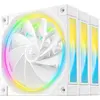 Bild von Deepcool FL12R Reverse 3in1 120x120x25 White (120 mm, 3x), PC Lüfter, Weiss