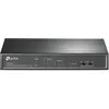 Bild von TP-Link Switch 8x GE TL-SF1008LP davon 4PoE+ (8 Ports), Netzwerk Switch, Schwarz