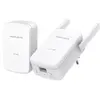 Bild von Mercusys POWERLINE AV1000 WIFI N300 KIT 1P GIGABIT 2 ANTENNE ESTERNE 2UNIT (1000 Mbit/s), Powerline, Weiss