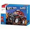 Bild von Sluban SL96019 - Pullback Off Road Fahrzeug "Big Foot" rot