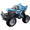 Bild von Sluban SL96023 - Pullback Off Road Fahrzeug "Big Foot" hellblau