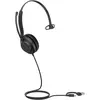Bild von Yealink Headset UH35 Mono Teams USB-C/A (Kabelgebunden, USB-C, Microsoft Teams), Office Headset, Schwarz