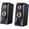 Bild von Havit Enceintes SK208 Pro RGB Illuminated (Noir), PC Lautsprecher, Schwarz
