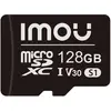 Bild von Imou Memory card 128GB microSD (UHS-I, SDHC, 10/U3/V30, 95/38) (128 GB, microSDXC, U3, UHS-I), Speicherkarte, Weiss, Schwarz