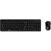 Bild von Rapoo Full Silent Multi mode Kombo Set "8150M Silent", Schwarz, QWERTZ (DE, Kabellos), Tastatur, Schwarz