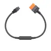 Bild von DJI Power SDC für XT60 Netzkabel (12 V) (Drohnen Ladegerät), Drohne Zubehör, Orange, Schwarz